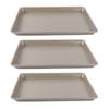 3PK Urban Kitchen Rose Gold Baking Tray Durable Bakeware 38x25cm