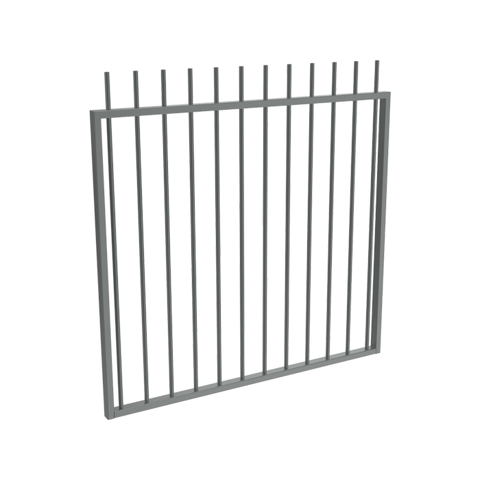 ProtectorAl 800 - 1200 x 1200mm Monument Aluminium Pool Gate Picket Top