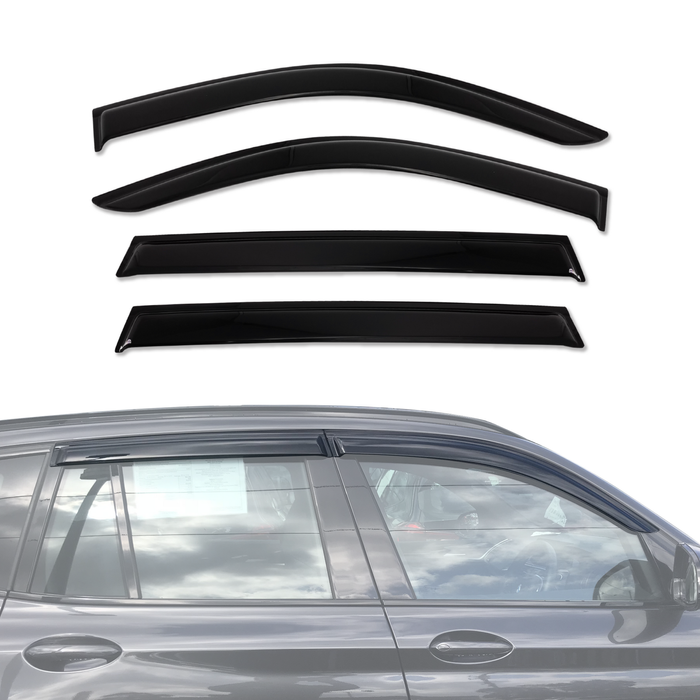 AUSGO Luxury Weather Shields For BMW X3 G01 2017-2024 Weathershields Window Visors Wind Deflectors