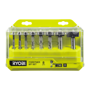 Ryobi 8 Piece Forstner Bit Set