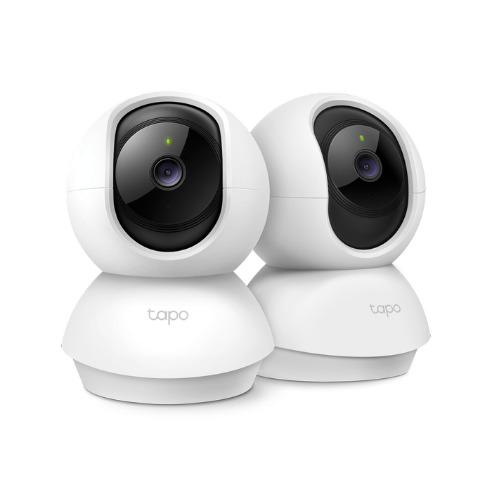 TP-Link Tapo C210 3MP Pan/Tilt Home Security Wi-Fi Camera - 2 Pack
