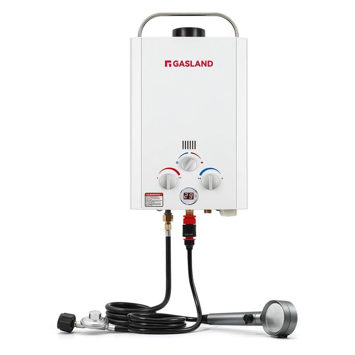 GASLAND 6L Tankless Gas Water Heater On-Demand Water System Portable Outdoor Shower