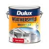 Dulux 4L Vivid White Semi Gloss Weathershield Exterior Paint - 4L