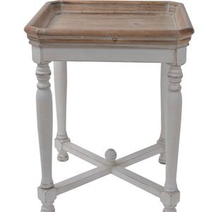 Shabby Square Side Table