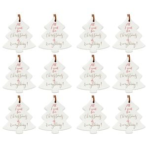 12x LVD Hang Tree Xmas Everything Decorative Sculpture Ornament Home Decor