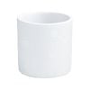 EDEN 11.5cm Gloss White Mono Indoor Ceramic Planter - 116mm