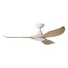 Eglo Noosa 52" Dc Fan White/blackbutt