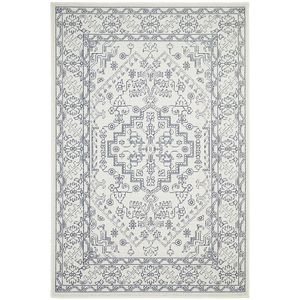 Breeze 5555 Off White 280x190cm - Large Pet Friendly Outdoor Floor Rug