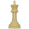 Plastic White King - From A 20cm Set
