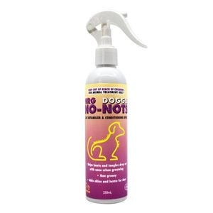 Nrg Doggie No Nots Detangler & Conditioning Spray For Dogs 250ml