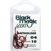 Black Magic Bait Holder Red Fishing Hook Small Pack 4