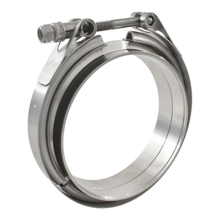 Exhaust Pipe V-Band Clamp Flange T-304 Stainless Steel 5 Inch 127mm