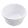 Coucou Ramekin Fluted White 90ml Tableware Kitchenware Oven To Table Bakeware