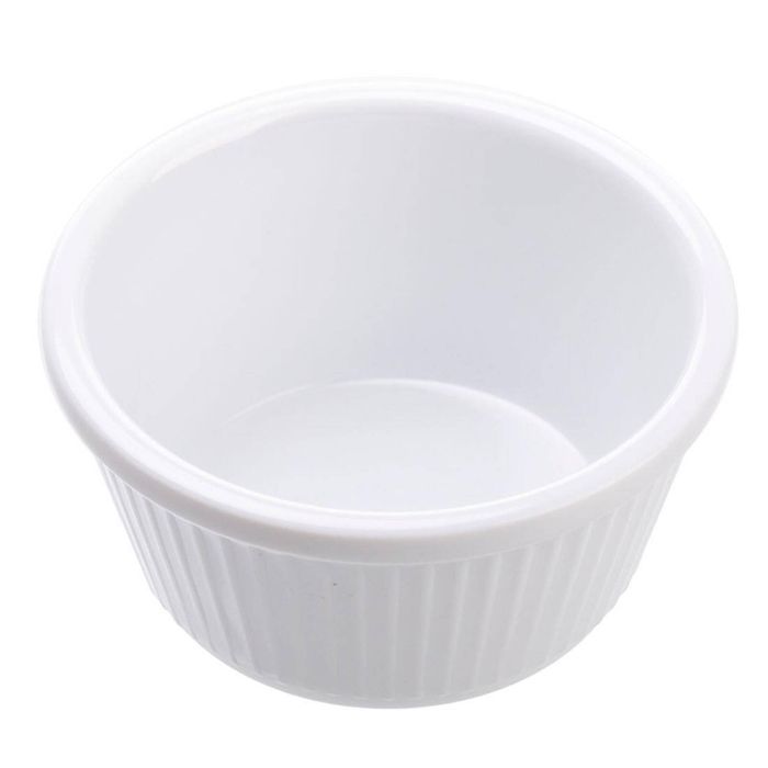 Coucou Ramekin Fluted White 90ml Tableware Kitchenware Oven To Table Bakeware