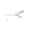 Four Seasons Living > Shinzo 52" DC Smart Ceiling Fan with Remote Control > White