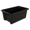 Handy Storage 54L Black Heavy Duty Crate 