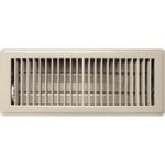 Accord 10 x 30cm Grey Metal Louvered Floor Vent
