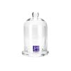 Glass Dome with Base 10x16.5cm