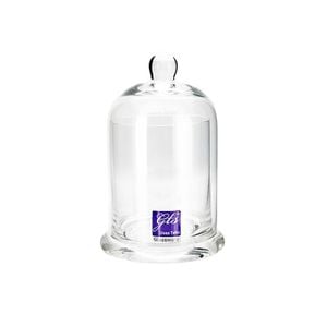 Glass Dome with Base 10x16.5cm