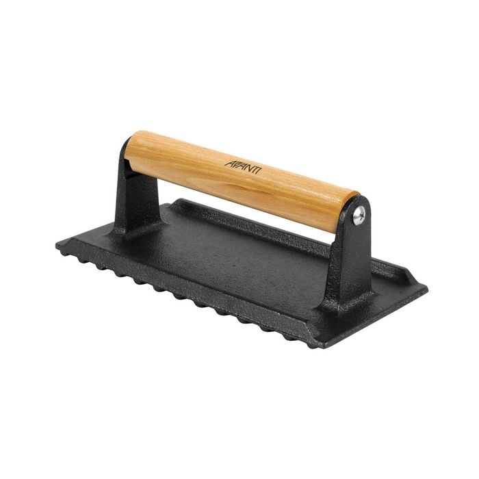 Avanti Cast Iron Meat & Bacon Press