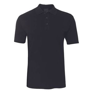 Troopers Large Black Short Sleeve Basic Polo