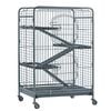 Flyline Feisty Ferret Home 4 Level Cage for Ferret Cat Guinea Pig Rabbit Cat Cage