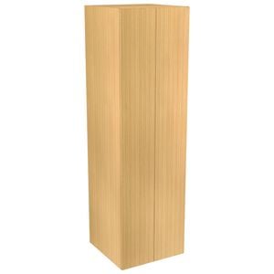 Lugna 2048 x 600 x 580mm Sand Double Hanging 2 Door Storage Cabinet