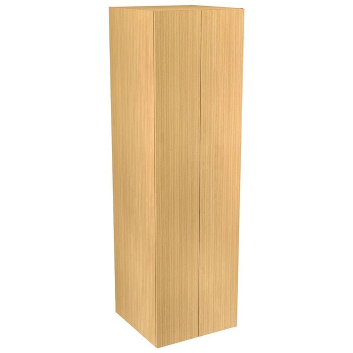 Lugna 2048 x 600 x 580mm Sand Double Hanging 2 Door Storage Cabinet