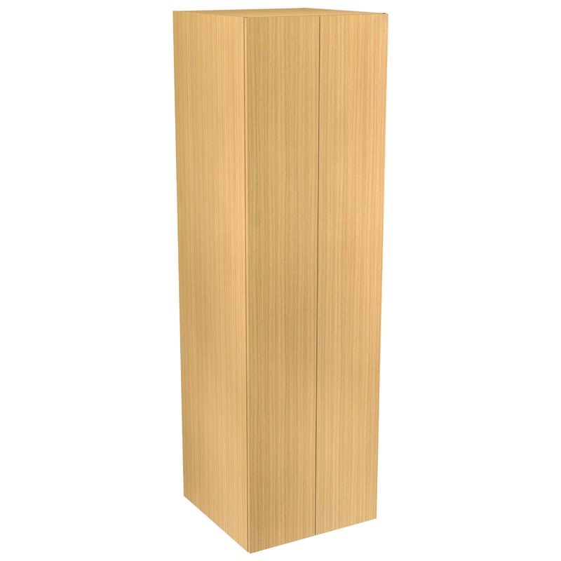 Lugna 2048 x 600 x 580mm Sand Double Hanging 2 Door Storage Cabinet