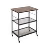 Costway Mobile Storage Shelves Kitchen Island Trolley