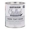 Rust-Oleum 857ml Dark Tint Base Ultra Matt Chalked Paint