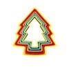 Avanti Christmas Tree Cookie Cutters 5pc Set