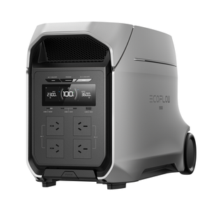 Ecoflow Delta 3 Ultra Plus Portable Power Station With 3600w Ac Output & Built In 3072 Wh (256ah@12v) Lfp Battery