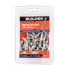 Buildex 10G x 30mm Class 3 Sheet Metal Screws (Countersunk Rib Head) - 50 Pack