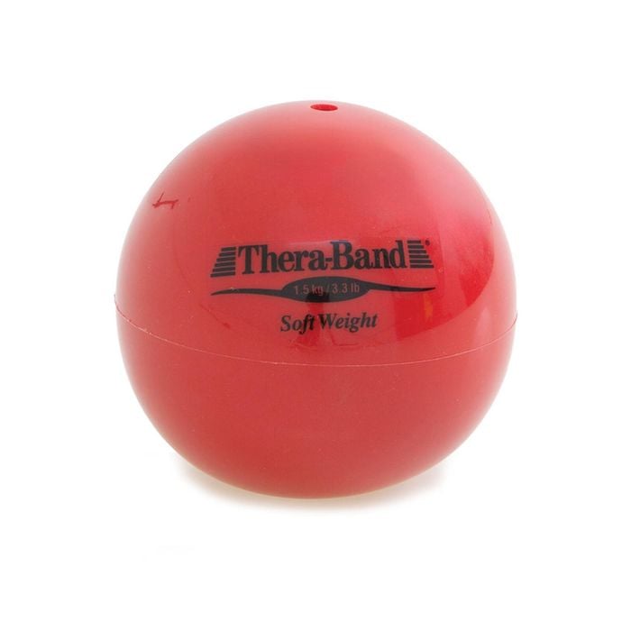 Soft Weights Hand-held Isotonic Balls For Strength & Rehab - Red - 1.5kg