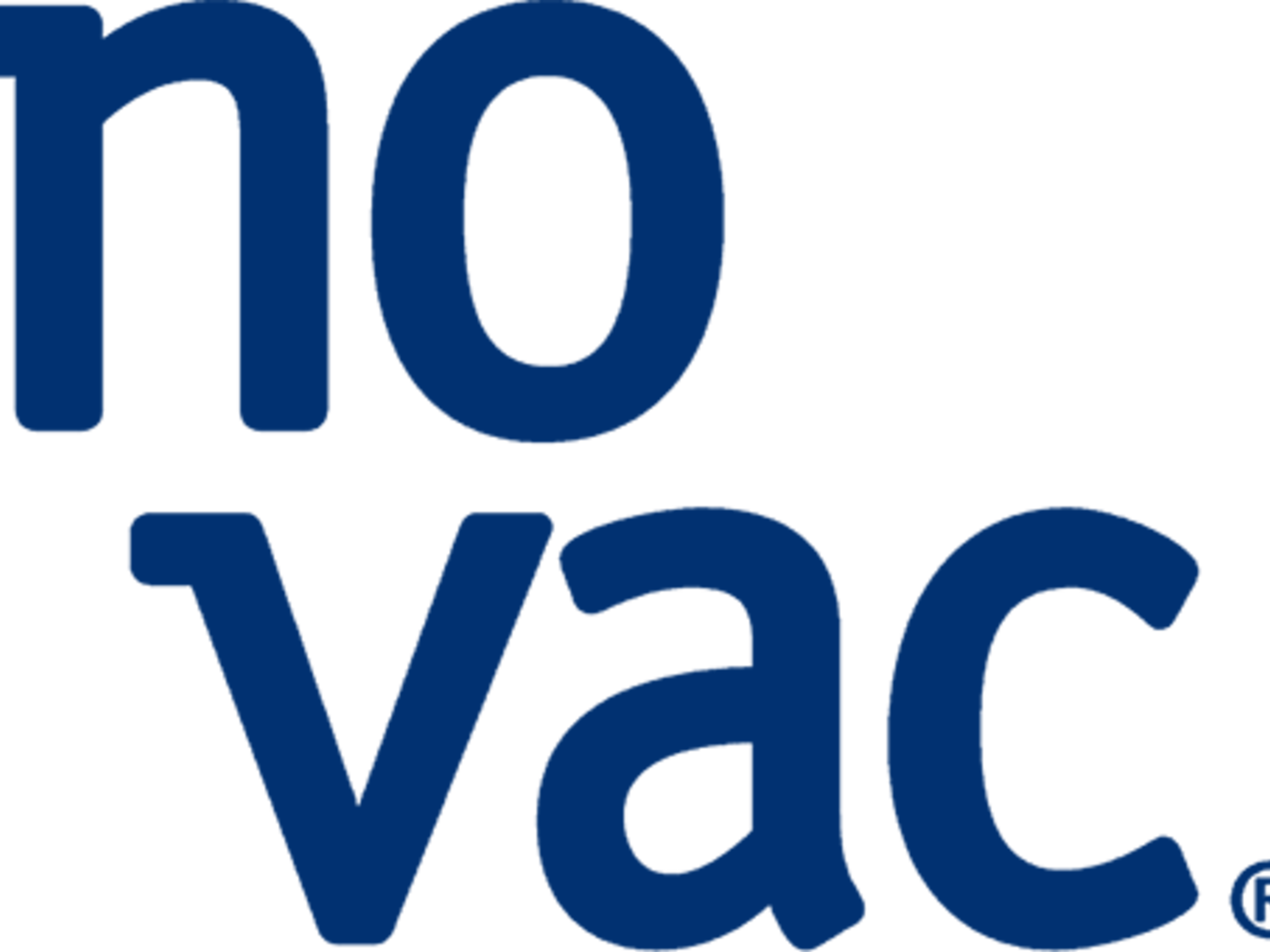no vac blue logo