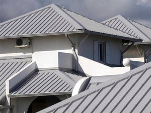 Steel roofing