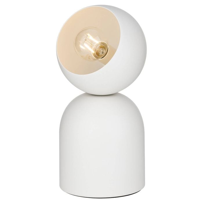 Mercator White Chiara Table Lamp
