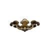 Sylvan Garland Cabinet Handle  70mm Antique Brass