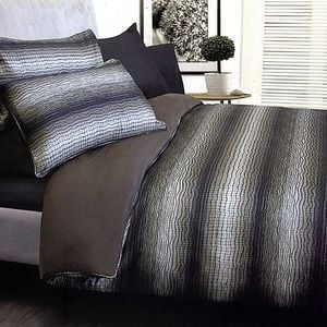 Accessorize Lizard Brown Jacquard Quilt Cover Set Double