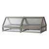 VegTrug 1835 x 800 x 660mm 1.8m Grey Classic Cold Frame