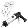 Avanti 17pc Cookie Press/icing Gun Set Stainless Steel Cream