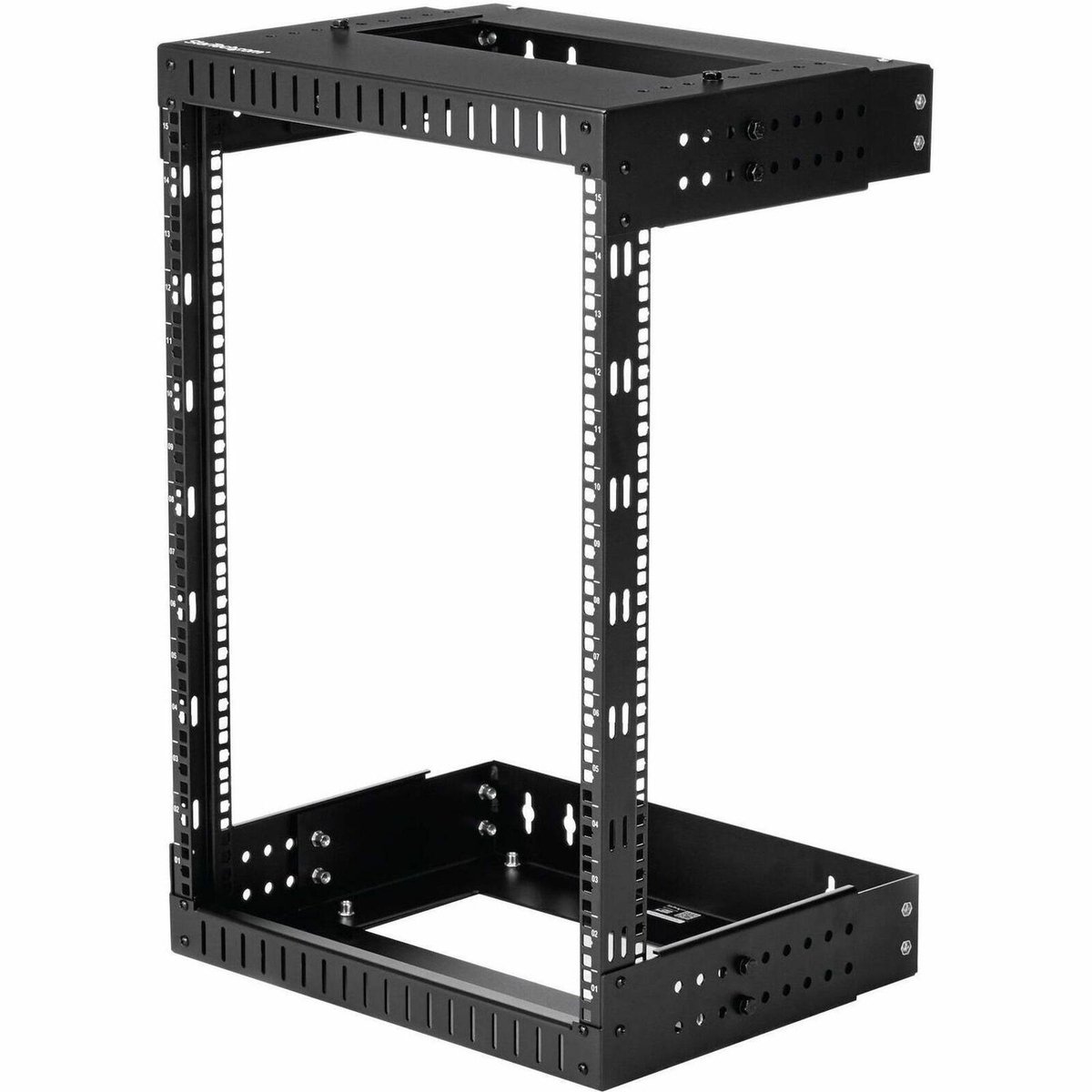 StarTech.com 2-Post 15U Heavy-Duty Wall Mount Network Rack, 19