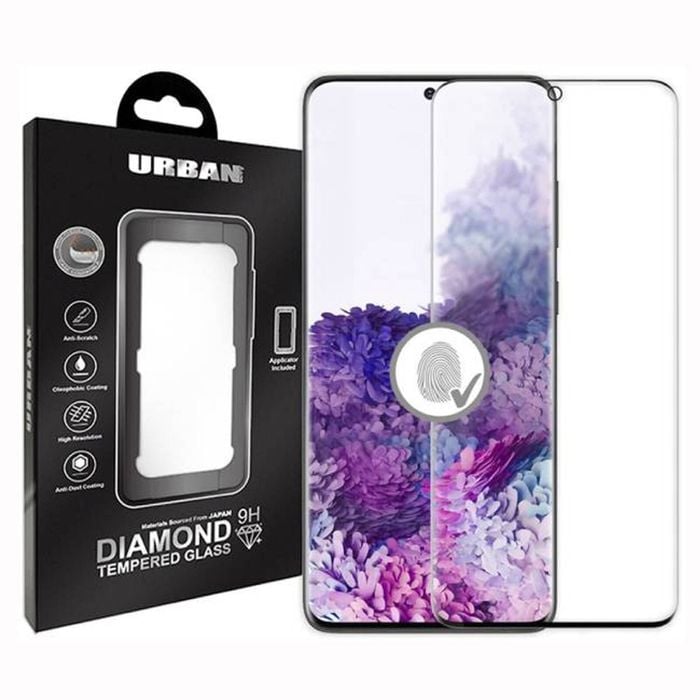 Urban Diamond Glass (Suits Galaxy S20 Ultra) - Black