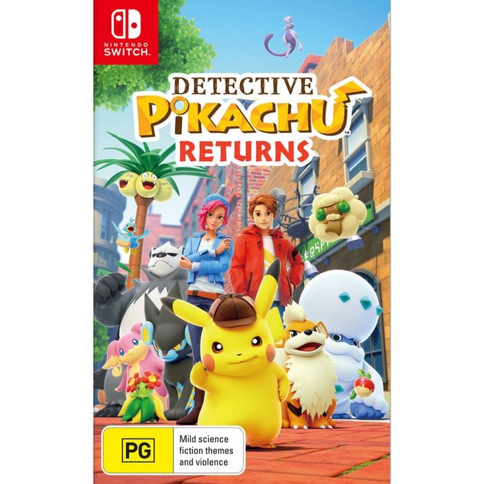 Nintendo Switch SWI Detective Pikachu Returns Video Game