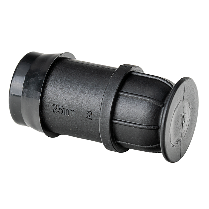 K-Rain 25mm Barbed End Plug - 5 Pack