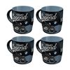 4x Nostalgic-art Ceramic Coffee Mug Bmw Classic Legend Retro Design 330ml