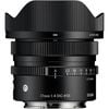 Sigma 17mm F/4 Dg Contemporary Lens - Sony E-mount Black