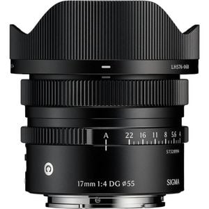 Sigma 17mm F/4 Dg Contemporary Lens - Sony E-mount Black