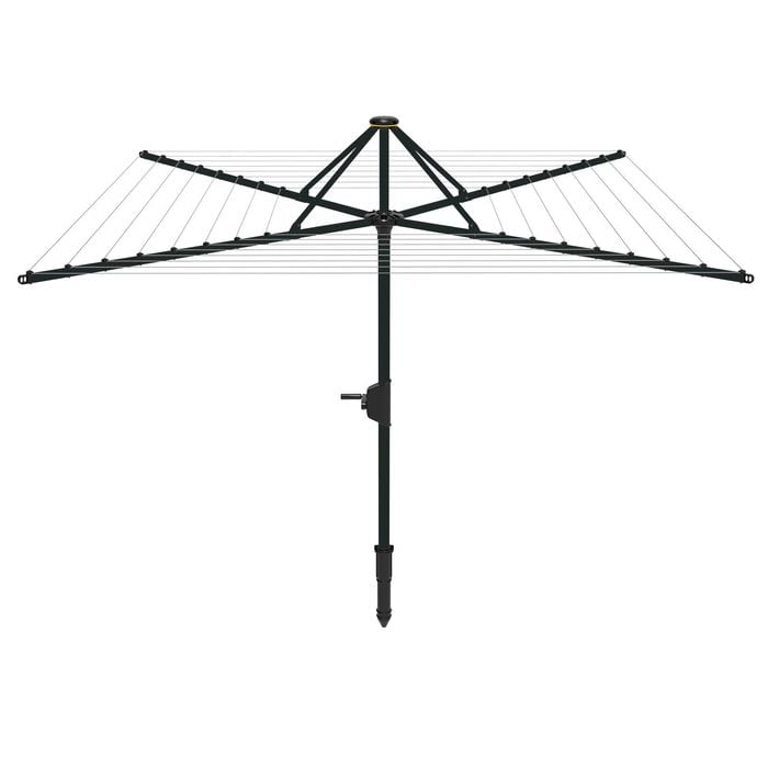 Daytek MK2 M58 Rotary Clothesline - Black Satin